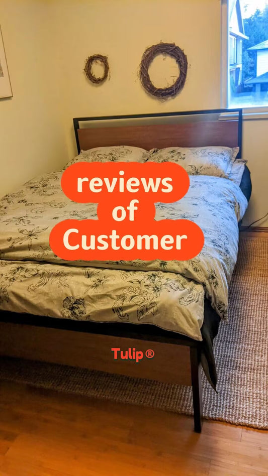 Customer's reviews about Bed#004 and pillowtop mattress queen size