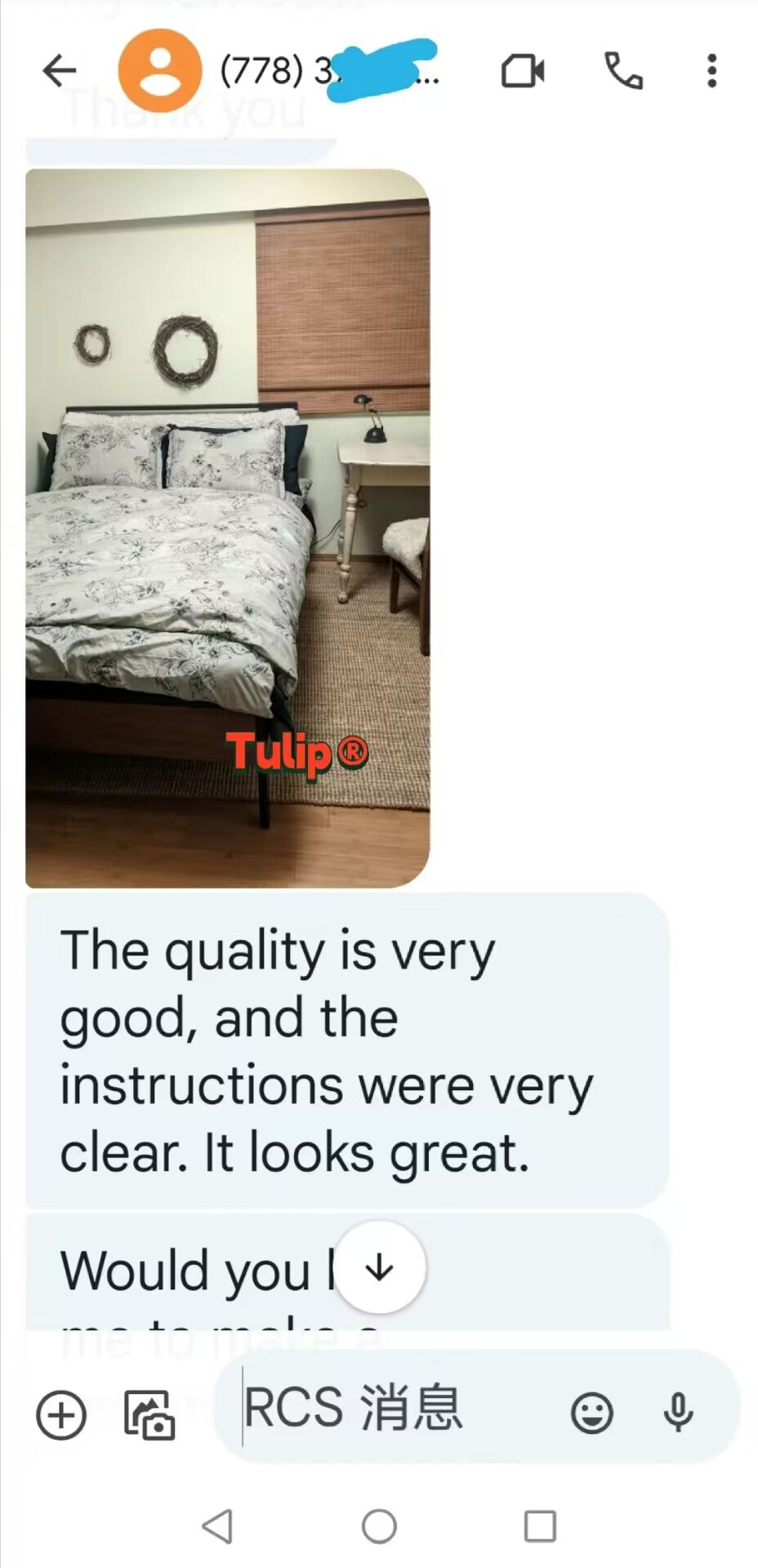 Customer's reviews about Bed#004 and pillowtop mattress queen size