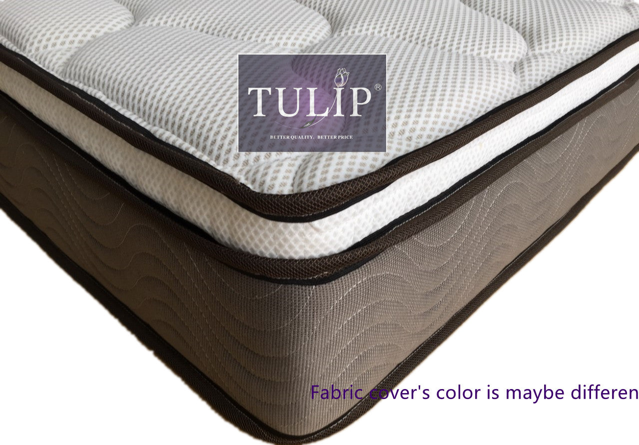 $520  COMBO SET: TULIP® BRAND NEW PILLOWTOP MATTRESS+BED#4~HEAVY DUTY!